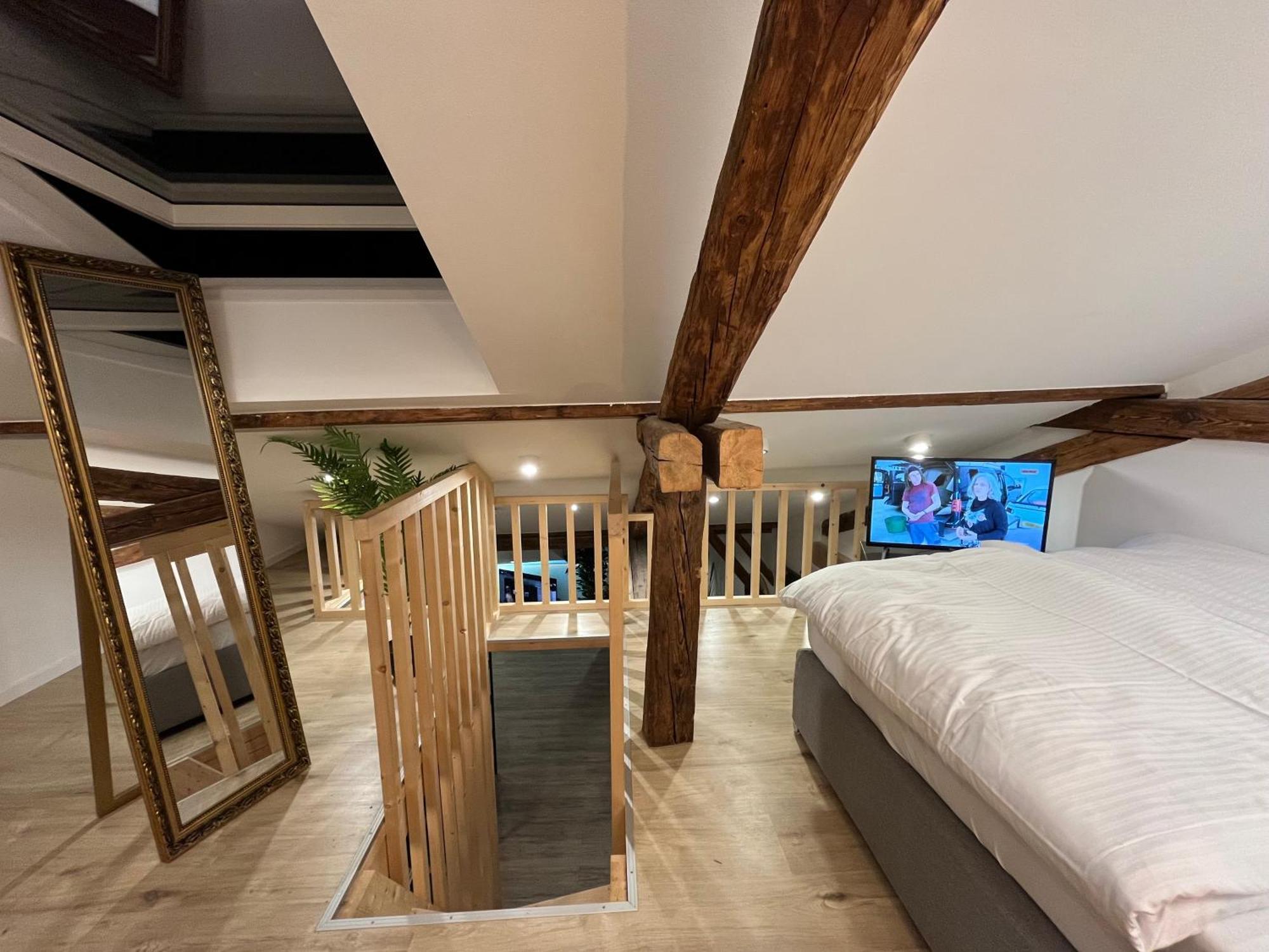 Beyond Staying Loft Appartment 23 Frei Stehende Badewanne Passau Exterior foto